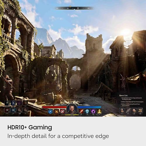 Image of Samsung 27 inch Odyssey G8 (G80HF) Gaming Monitor - 5K Resolution, Fast IPS, 180Hz, Dual Mode QHD 360Hz, 218 PPI, DP 2.1, HDR10+ Gaming, 1ms, G-Sync Compatible, HAS /Tilt /Swivel /Pivot Stand, LS27HG802EFXZA