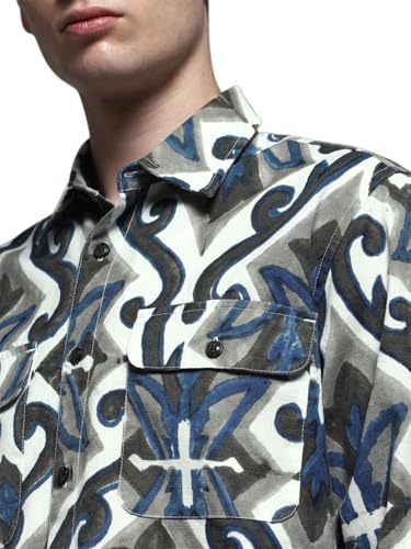 Image of Jack & Jones Men Cotton Regular Fit Shirt