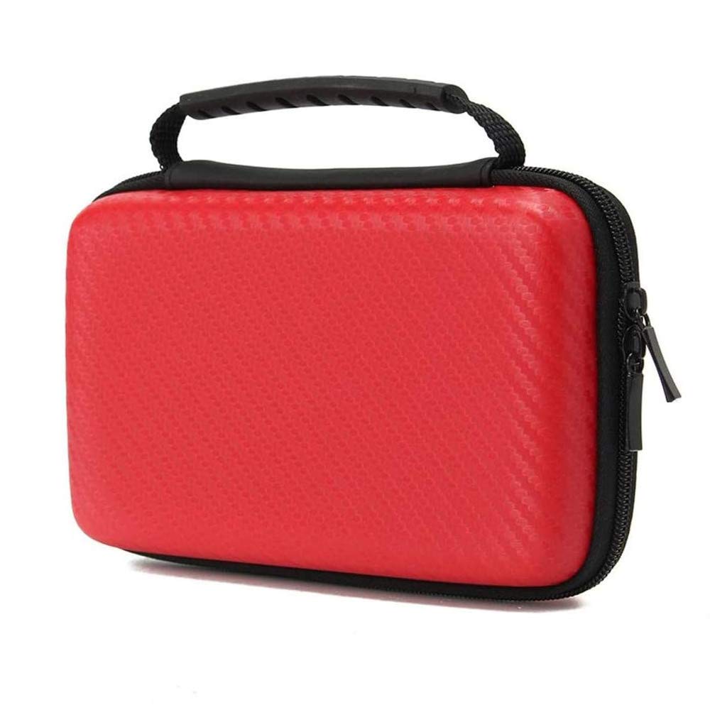 MIFAVOR Carrying Case for New Nintendo 2DS XL Hard Case Bag with Handle for New 2DS XL 2017 (Red)