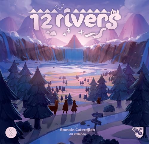 12 Rivers juego de mesa estratégico para 2 a 4 jugadores miniatura 2