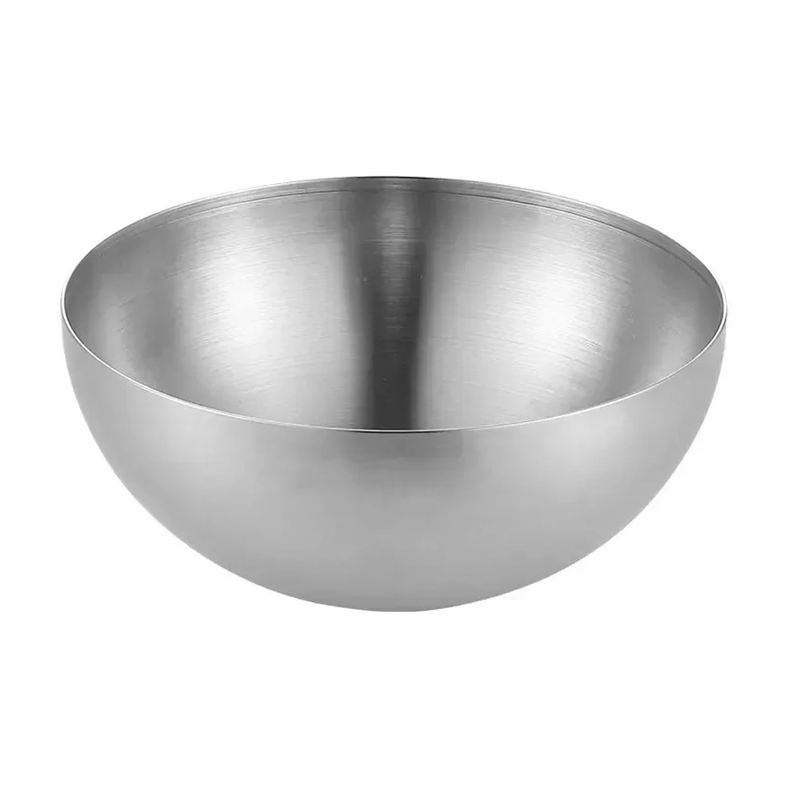 Sałatka ze stali nierdzewnej Makaron ryżowy Zastawa stołowa do kuchni Pojemnik na żywność(Silver)