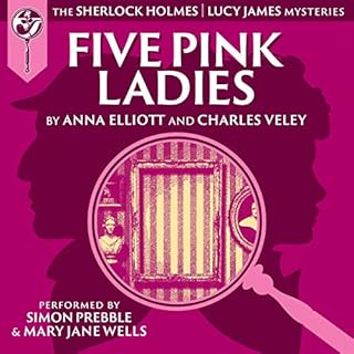 Five Pink Ladies Audiobook By Anna Elliott, Charles Veley cover art