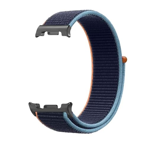 Samsung Galaxy Watch 8 40mm 44mm�p�i�C�����X�g���b�v Watch8 Classic�p�\�t�g�R���t�H�[�g���X�g�o���h 46mm�o���h ���^���R�l�N�^ (�_�[�N�u���[�A40mm 44mm 46mm)