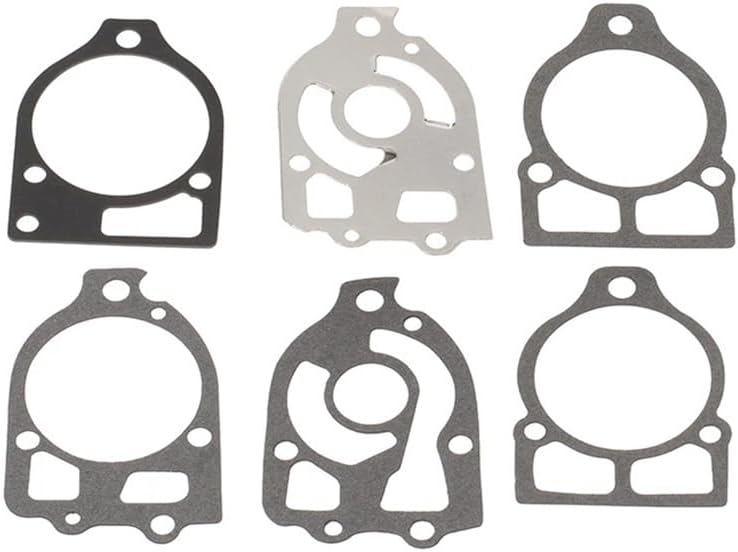 Water Pump Impeller Repair Kit with Housing/Base for V6 150-225 HP Outboard Motor 46-96148A8 46-42579A4 46-44292A3 Replacement Boat Parts