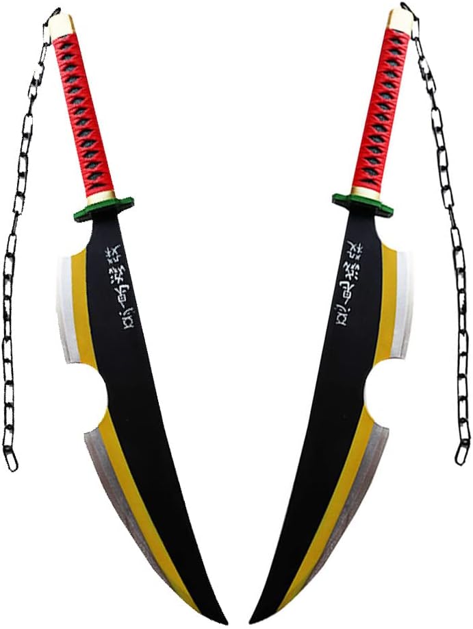 Foam Samurai Demon Sword Cosplay Anime Katana Props Replica (Tengen Uzui Set of Two)