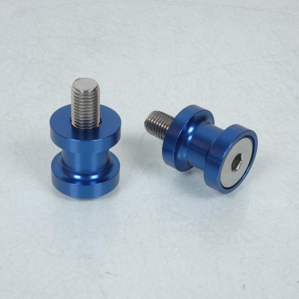 Diabolo M10 bleu R&G pour levage de moto Kawasaki ER6-F 2007