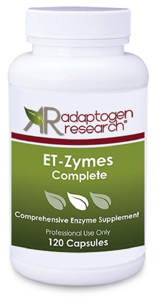ET - Zymes Complete Digestive Enzymes | Broad-Acting 20 Enzymes Formula | Help Breakdown Proteins, P