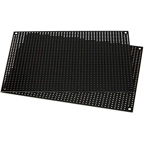 Black Perforated Large Hole Crossover Board Pair 5