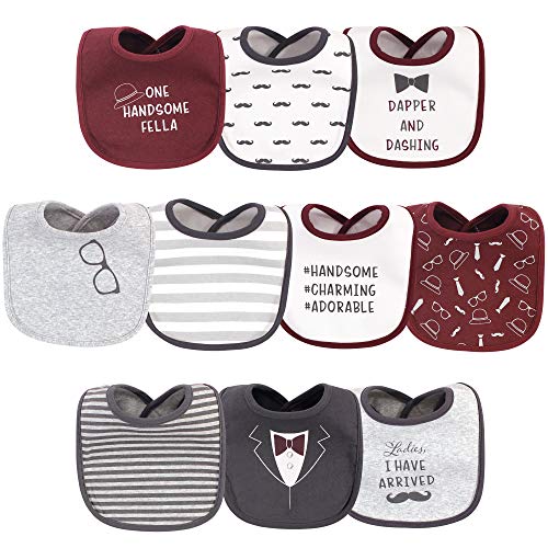 Image of Hudson Baby Cotton Bibs
