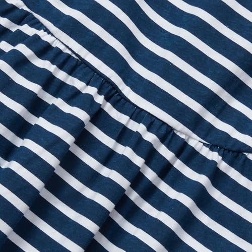 Lands' End Girls Long Sleeve Gathered Waist Jersey Dress2