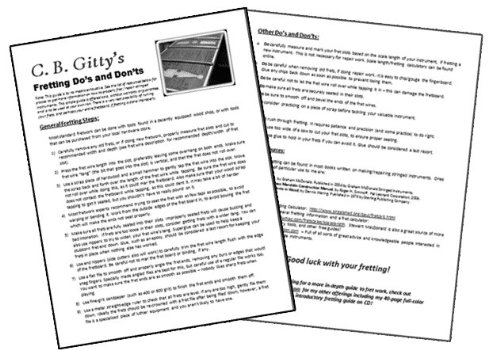 Guitar Fret Wire - Standard Nickel-Silver Medium Gauge - Six Feet #TOP2