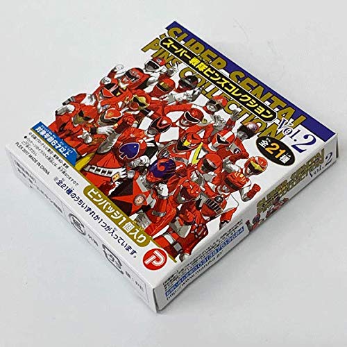 Amazon.co.jp: スーパー戦隊ピンズコレクション Vol.2 108個セット