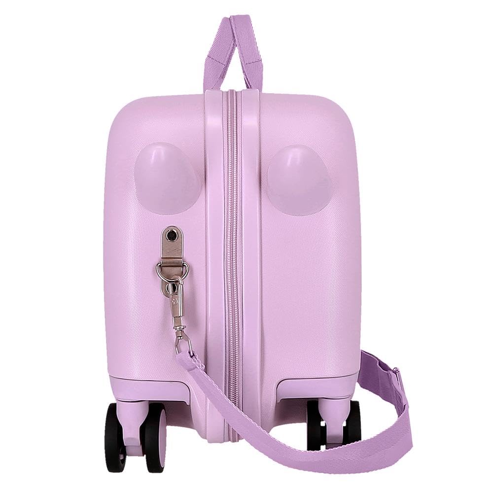 Disney Frozen Valigia per Bambini Rigida in ABS con Chiusura a Combinazione Laterale, 4 Ruote – Bagaglio a Mano | Joumma Bag