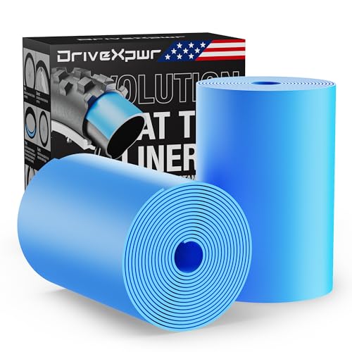 1.37 Inch Heavy Duty Tire Liner for Bike Bicycle E-Bike MTB Scooter Lightweight Inner Tube Flat Protector Fits 10-29 Inch Tires x 1.0-1.5 2 Pack