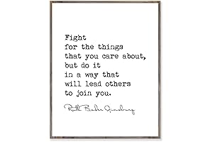 Fight For The Things That You Care About, Women Empowerment Print