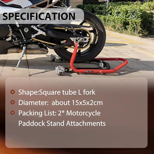 Motorradständer Klauenaufnahme, Stativhaken für Motorradheber, Vorder- und Hinterrad, Motorradheber, Serviceständer vorne, Schwinge, Liftin, Radständer.