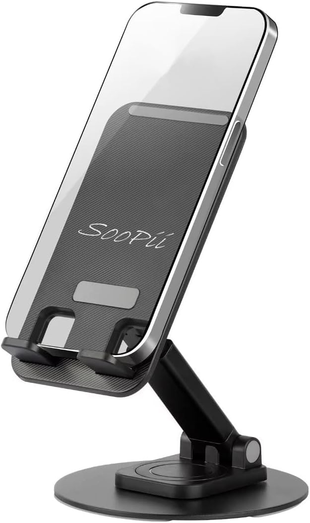 SooPii Desktop "PremiumA" Quality Rotatable Cell Phone Stand Holder