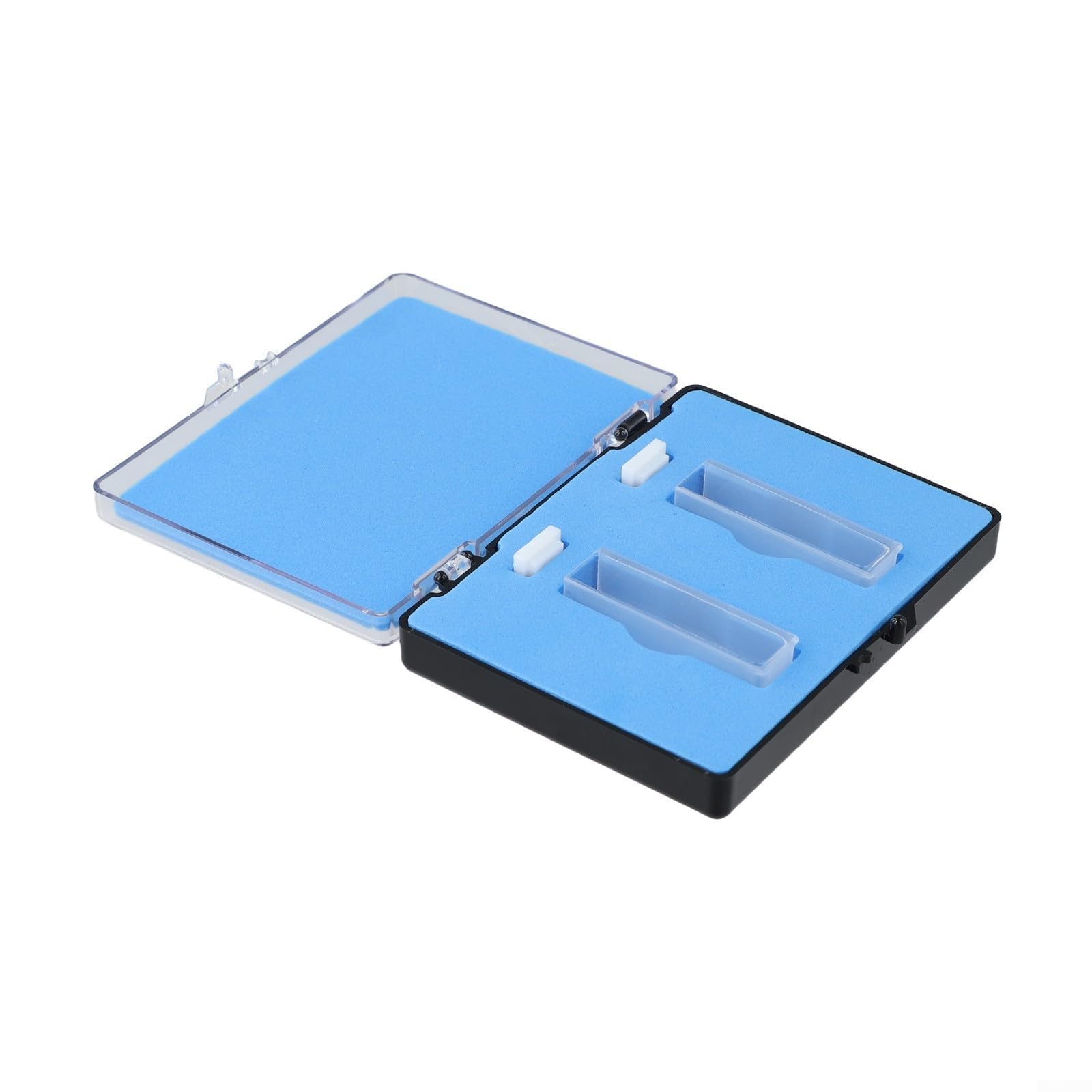 Espectrofotómetro de cuarzo, 2 piezas de 10 mm cristal cuarzo for espectrofotómetro 751722, soluciones neutras, resistentes al calor