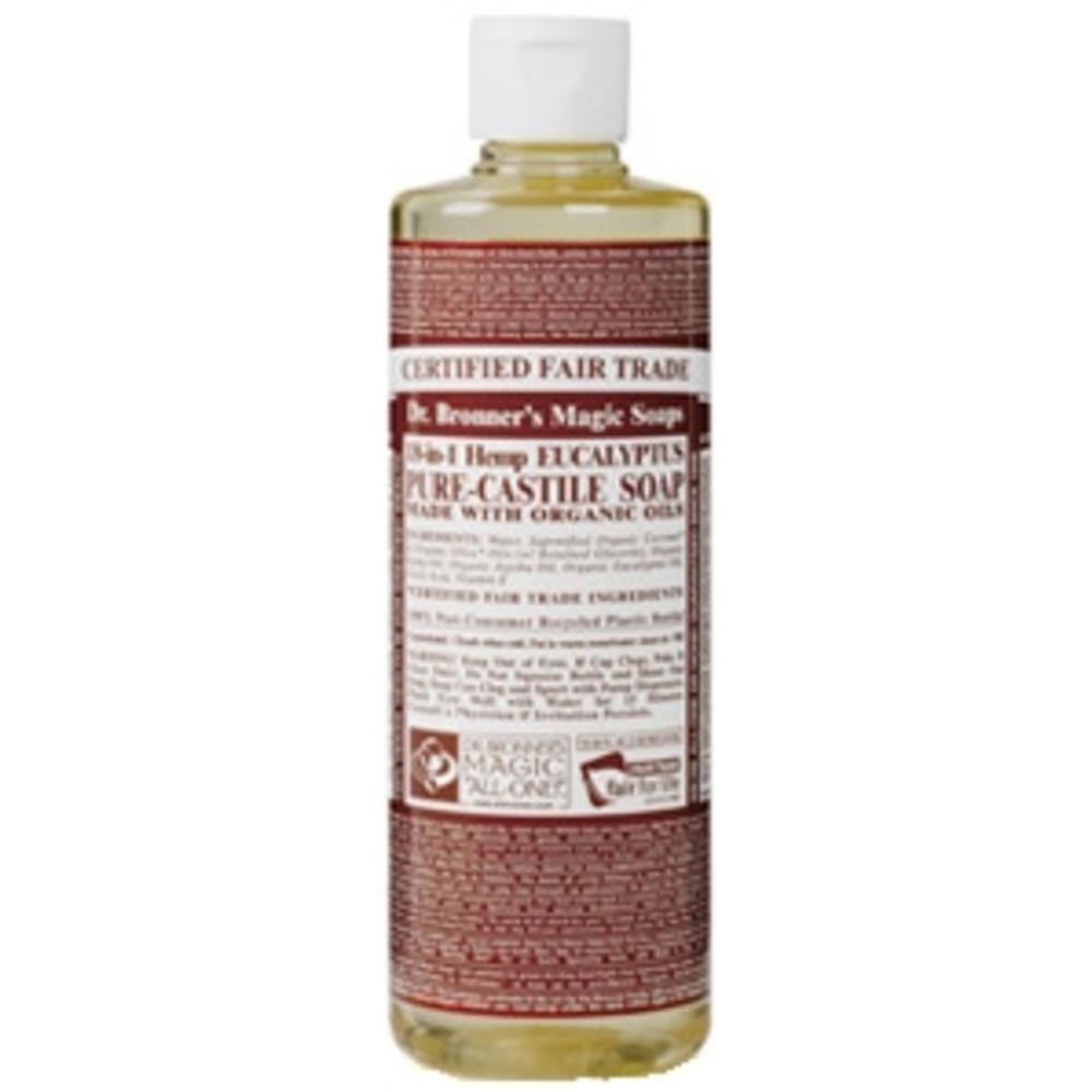 Dr. Bronner's Liquid Soap Eucalyptus, Flüssigseife Eukalyptus 473 ml