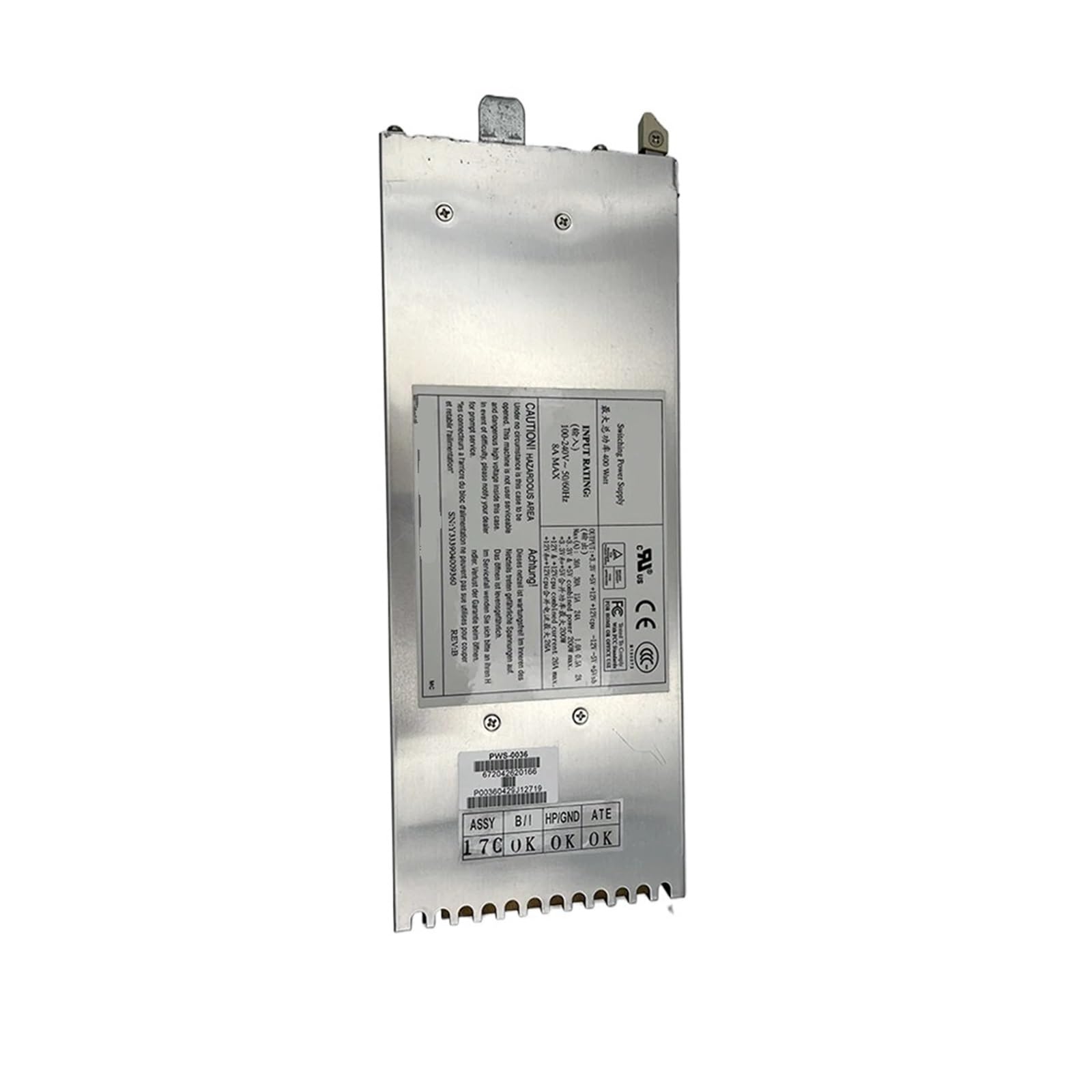 BACYDLPL SP402-1S Power Supply 400W 1U