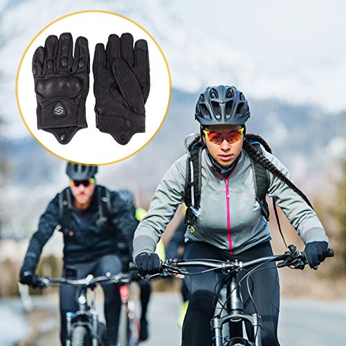 CLISPEED Luvas Térmicas de Inverno Luvas de Motocicleta à Prova D'água Tela de Toque Luvas de Cicli