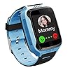 GPS student smartwatch telefoon voor kinderen, touchscreen, smartwatch met oproep, voice bericht SOS, zaklamp, digitale…