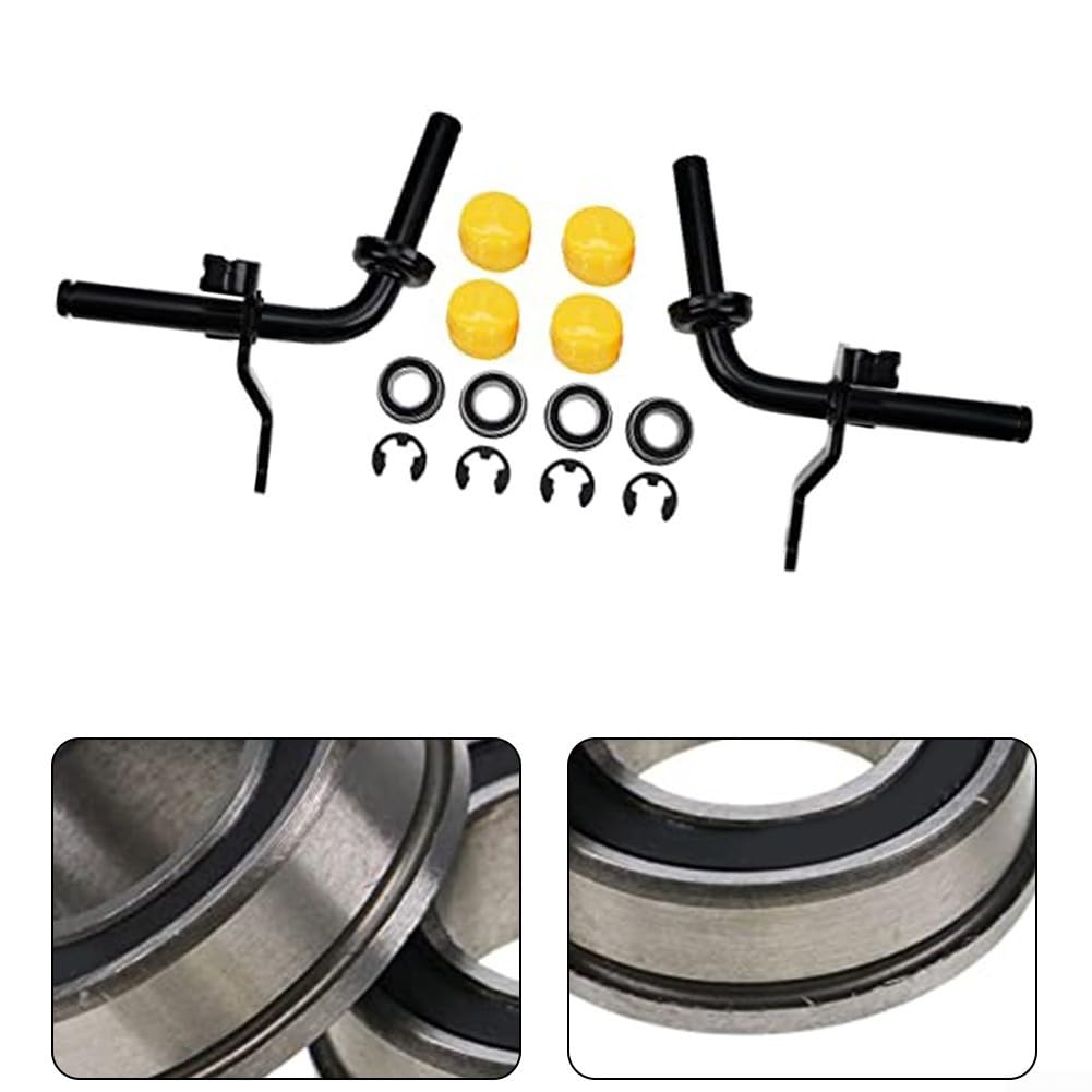 Kit de eje de dirección para tractores LA100 LA105 LA110 LA115, compatible con GY22251BLE GY22252BLE, pieza de repuesto de metal para mantenimiento de jardín