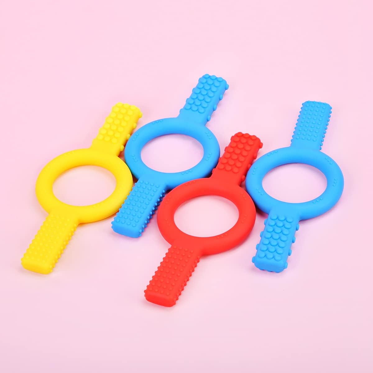 TUXEPOC Sensory Oral Motor chew Tool,Designed for Autism, SPD, ADHD, Oral Motor Stimulation,Therapy Tools to Improve Chewing and Biting,gafly Therapeutics,for Kids (Blue) : Health & Household