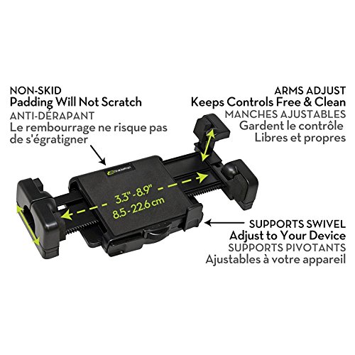 Bracketron Pro-Mount Xl Windshield Mount For Cars Or Trucks Works With Large Gps Devices And Tablets Garmin Nuvi Tomtom Via Go Magellan Dashcam Navigator Smartphones Bt1-514-1 , Black #TOP3