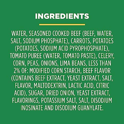 Healthy Choice Vegetable Beef, 15 Ounce Cans, Pack of 12
