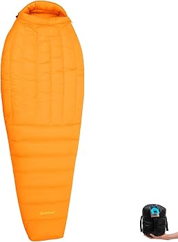 Amazon.co.jp: MOUNTAIN PASSシュラフ マミー型高級ダウン850FP羽毛