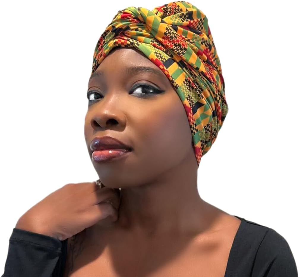 Deluxe Swim Turban & Beach Bag Combo - Maximum Protection for Natural Hair, Curls, Braids & Extensions - Waterproof Non-Slip Design with Easy-Grab Technology - Professional Hair Care System