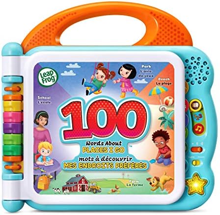 LeapFrog 100 Words About Places I Go Book (Bilingual English-French)