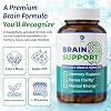 1 Body Brain Supplement Nootropic Brain Booster with Alpha GPC, Ginkgo & Bacopa 90 Vegan Capsules Memory Supplement for Brain Support, Focus Pills, Brain Fog Supplements for Women and Seniors