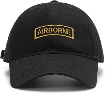 Men's Vintage Washed Cotton Baseball Cap - Embroidered Retro Dad Hat With Adjustable Strap