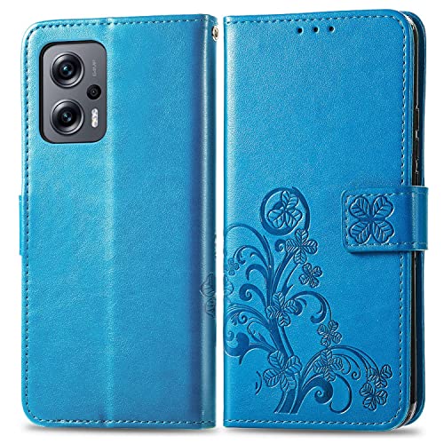 Coque Xiaomi Redmi Note 11T 5G bleue König Design anti-rayures