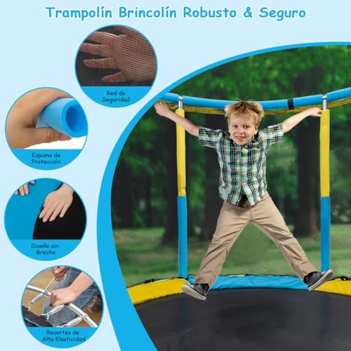 Trampolines, Toy trampolin Marca FHZLAJ (3)