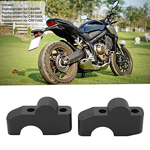 Guiador Riser, Barra Riser Substituição CNC de liga de alumínio para CB650R CB1000R CRF1000L CRF1100