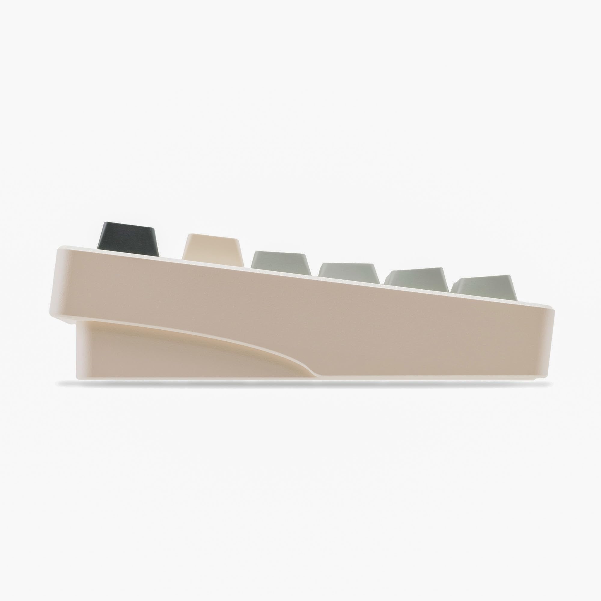 KEEBMONKEY PMO Wave 75 CNC-Aluminium-Schnellentriegelung, Tri-Mode-Gaming-Tastatur, QMK/VIA Tri-Mode-mechanische Tastatur mit 8000 mAh Akku, Hot-Swappable mit RGB für Windows/Mac/PC (Pro Red)