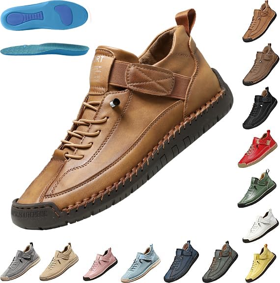 Chaussures orthopédiques souples en cuir pour retrouver le plaisir de marcher