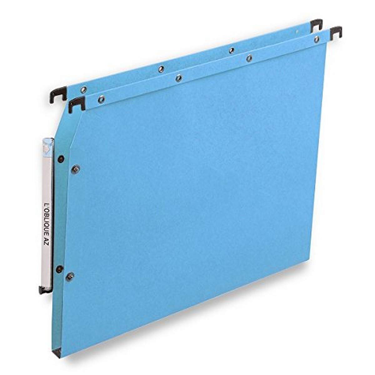 Elba Ultimate Carte Kraft Lot de 25 Dossiers Suspendus pour Armoire A4 Fond 15mm Bleu