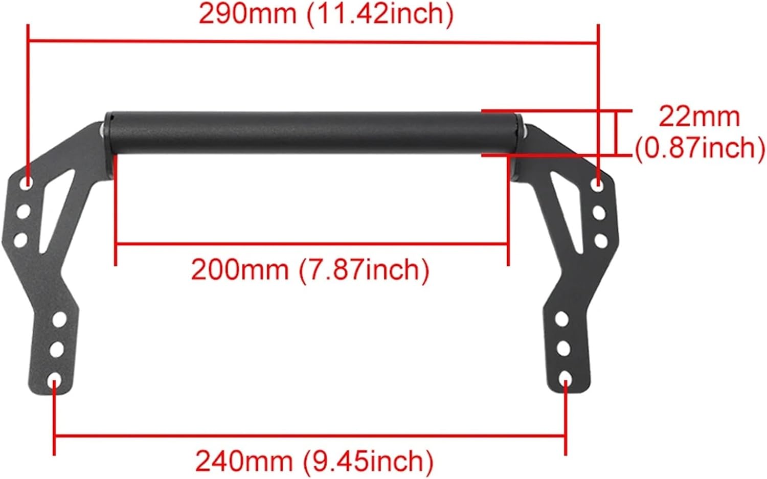用V-ストローム用電話マウントブラケット 用DL650用DL650XT 2017-2022 ナビゲーション フロントガラス GPS