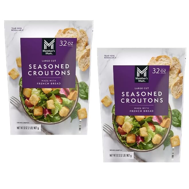 Seasoned Croutons, 32 Ounces (32 Ounce (2 Pack))