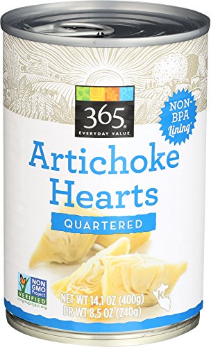 365 Everyday Value, Artichoke Hearts, Quartered, 14.1 oz