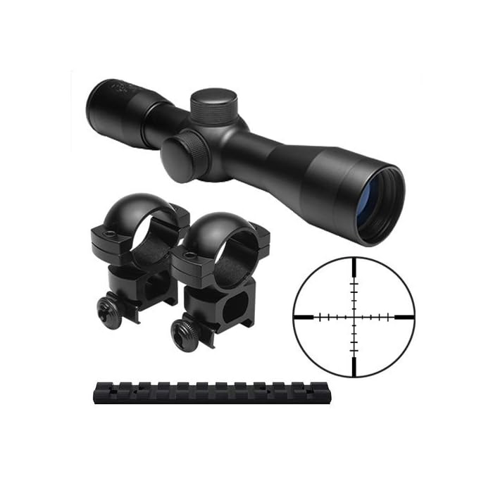 Buy TACBRO Complete Optics Kit for Ruger 10/22 Rifles Includes 4x30