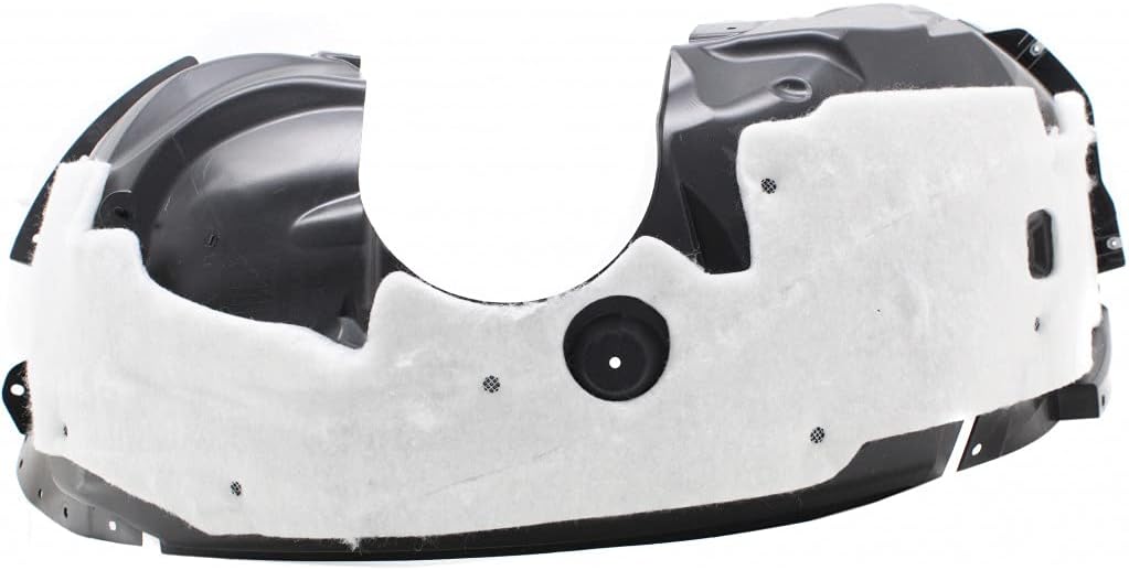 For Ford Fusion 2017 2018 2019 2020 Fender Liner Passenger Side | Front | w/Insulation Foam | PP Plastic | Replacement For FO1249176 | 191275332825, FDF1014DR