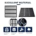 Cast Iron Drain Grate, 24 * 24in Outdoor Drain Cover, B125 Class Ductile Iron Channel Drainage Grates, Heavy Duty Sewer Grate,Black Square Drain Grate for Yard,Driveway,Concrete Floor.