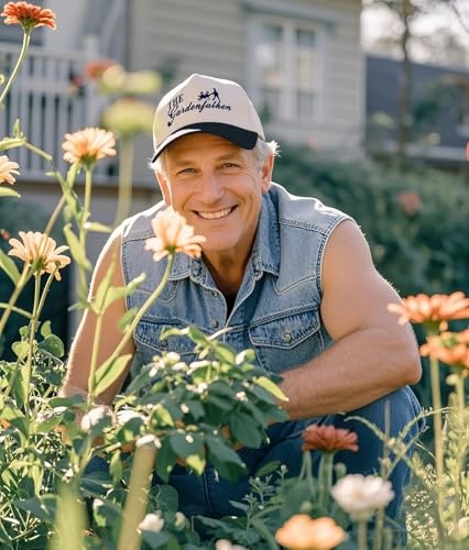 Sunlark Gardening Cap for Men Dad Hat, Gardening Gifts for Gardeners - Image 3