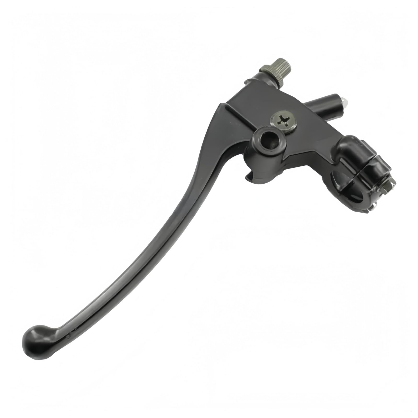 Motorrad-Kupplungshebel 7/8" (22 mm) Hydraulikpumpe für Motorrad-Vorderradbremse, passend für Hauptbremszylinder, schwarzer Hebel universell(Left and right)