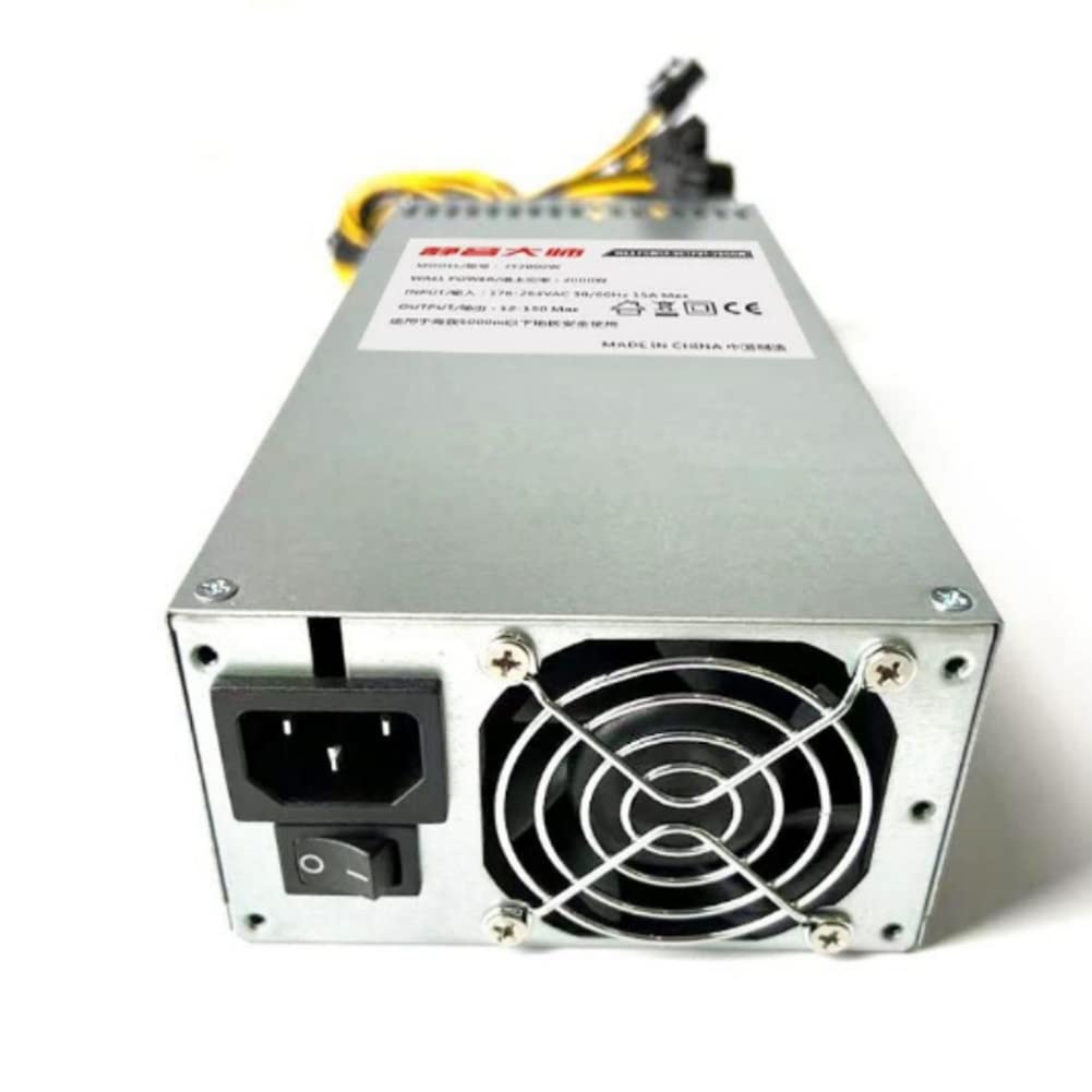 2000W PC Server Power Supply for Mining ATX 2000W PICO PSU 6 Pin